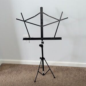 On-Stage Stands Black Music Stand Bag and Stand